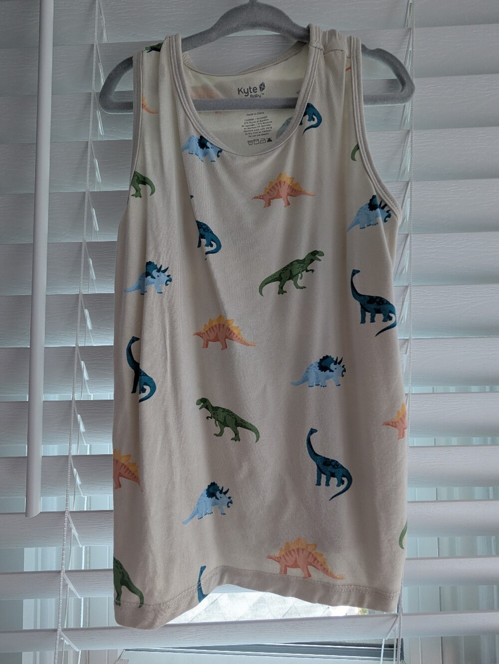 Kyte Baby Dinosaur Tank Top